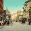 High Street Columbus Ohio in 1905 Vintage Print (7 Sizes) - Enhanced