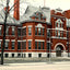 High School Findlay Ohio in 1906 Vintage Print (7 Sizes) - Reproduction