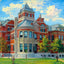 High School Fort Worth in 1906 Art Print (7 Sizes) - Premium Print