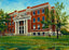 High School Building Little Rock AR Art Print (7 Sizes) - Acid Free