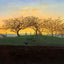 Hills and Ploughed Fields Near Dresden art print by Caspar David Friedrich (1825)