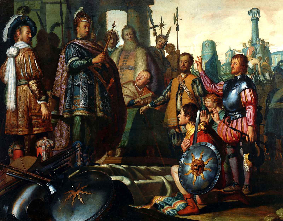 History Painting Fine Art Print 1626 Painting by Rembrandt (6 Sizes)