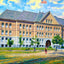 High School, Holyoke, Massachusetts in 1908 Art Print (7 Sizes) - High Quality