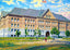 High School, Holyoke, Massachusetts in 1908 Art Print (7 Sizes) - High Quality