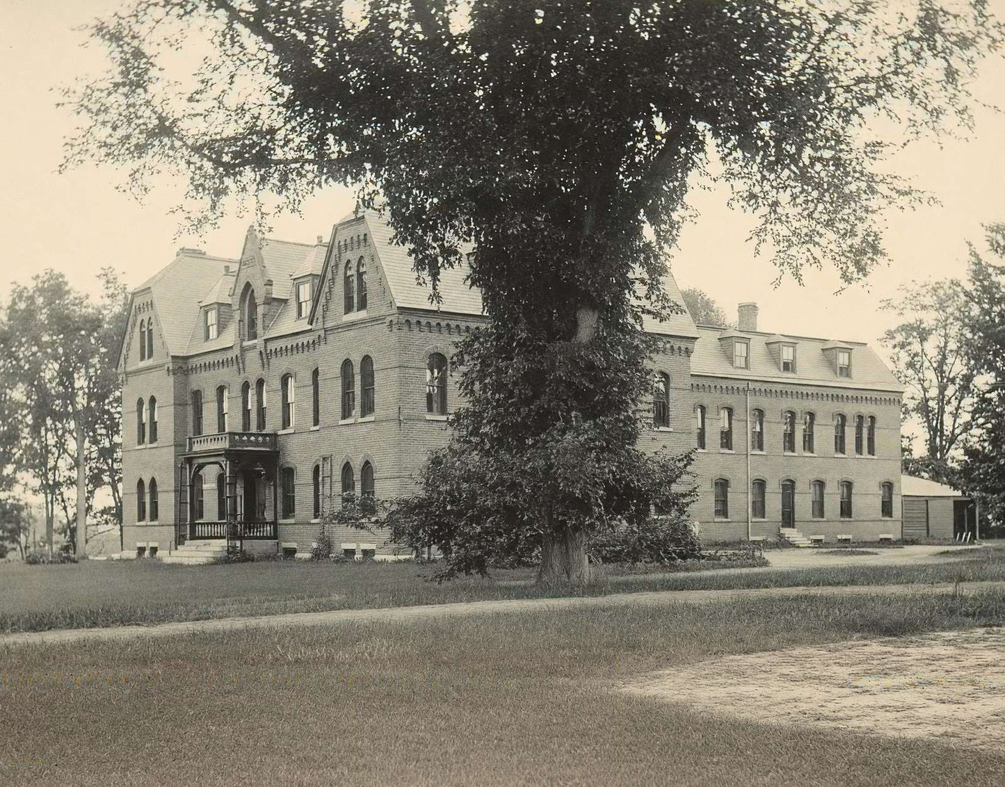 Holderness School for Boys NH in 1906 Vintage Print (7 Sizes) - Acid Free