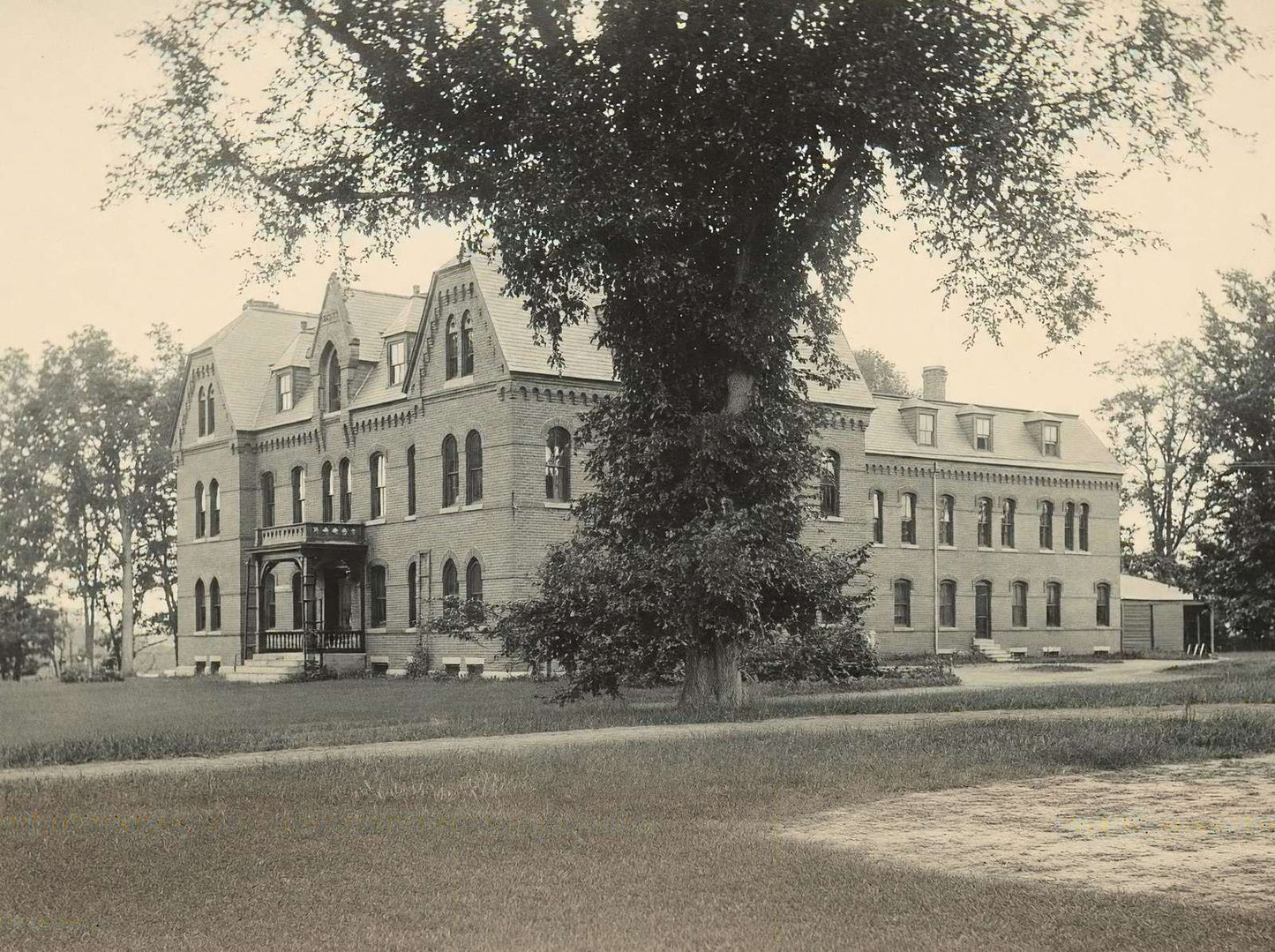 Holderness School for Boys NH in 1906 Vintage Print (7 Sizes) - Acid Free