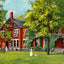 Hayes Home Fremont Ohio Vintage Print (7 Sizes) - High Quality