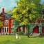 Hayes Home Fremont Ohio Vintage Print (7 Sizes) - High Quality