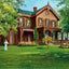 McKinley Home Canton Ohio Vintage Print (7 Sizes) - Reproduction