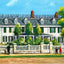 Home of John Quincy Adams Quincy MA Vintage Print (7 Sizes) - Restored