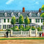 Home of John Quincy Adams Quincy MA Vintage Print (7 Sizes) - Restored
