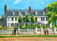 Home of John Quincy Adams Quincy MA Vintage Print (7 Sizes) - Restored