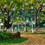 Home of John Quincy Adams in Quincy MA Painting Print (7 Sizes) - Shipped Flat