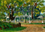 Home of John Quincy Adams in Quincy MA Painting Print (7 Sizes) - Shipped Flat