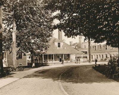 Home Store in Togus in 1905 vintage print