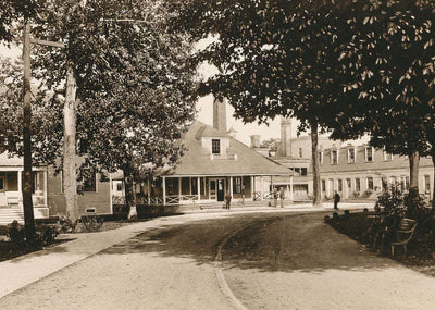 Home Store Togus Maine in 1905 Vintage Print (7 Sizes) - Restored