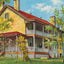 Home of Zachary Taylor Louisville Vintage Print (7 Sizes) - Acid Free