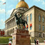 Hooker Monument and State House, Boston, MA in 1903 Vintage Print (7 Sizes)