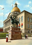 Hooker Monument and State House, Boston, MA in 1903 Vintage Print (7 Sizes)