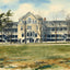 Hospital Togus Maine in 1905 Art Print (7 Sizes) - Enhanced