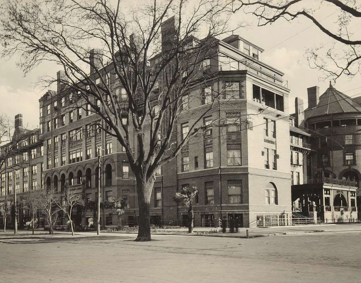 Hotel DE Soto Savannah GA in 1904 Vintage Print (7 Sizes) - Acid Free