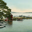 Hotel Weirs Wharf the Weirs NH in 1908 Vintage Print (7 Sizes) - High Quality