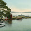 Hotel Weirs Wharf the Weirs NH in 1908 Vintage Print (7 Sizes) - High Quality