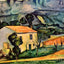 Houses in Provence, Near Gardanne Art Print 1886 by Paul Cezanne (6 Sizes)