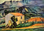 Houses in Provence, Near Gardanne Art Print 1886 by Paul Cezanne (6 Sizes)