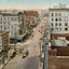 Main Street Houston in 1908 Vintage Print (7 Sizes) - Premium Quality