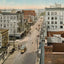 Main Street Houston in 1908 Vintage Print (7 Sizes) - Premium Quality