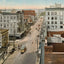 Main Street Houston in 1908 Vintage Print (7 Sizes) - Premium Quality