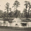 Lake at Sam Houston Park Houston in 1906 Vintage Print (7 Sizes) - Restored