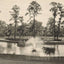 Lake at Sam Houston Park Houston in 1906 Vintage Print (7 Sizes) - Restored