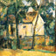 House and Trees 1894 Painting by Paul Cezanne Art Print (6 Sizes) - Restored