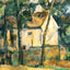 House and Trees 1894 Painting by Paul Cezanne Art Print (6 Sizes) - Restored