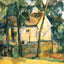 House and Trees 1894 Painting by Paul Cezanne Art Print (6 Sizes) - Restored