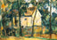 House and Trees 1894 Painting by Paul Cezanne Art Print (6 Sizes) - Restored