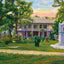 Park House Sam Houston Park in 1906 Art Print (7 Sizes) - High Quality