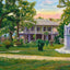 Park House Sam Houston Park in 1906 Art Print (7 Sizes) - High Quality