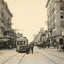 Main St Looking North from Texas Ave Houston in 1907 Vintage Print (7 Sizes)