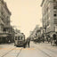 Main St Looking North from Texas Ave Houston in 1907 Vintage Print (7 Sizes)