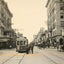 Main St Looking North from Texas Ave vintage photo