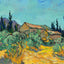 Huts Surrounded by Olive Trees by Vincent van Gogh Fine Art Print (6 Sizes)