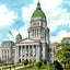 Illinois State Capitol Springfield in 1906 Vintage Print (7 Sizes)
