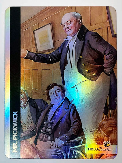 Mr. Pickwick Trading Card (Pickwick Papers) - GleeBeeCo Holo Classics