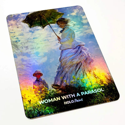 Woman with a Parasol Holo Card (Monet) - 2023 GleeBeeCo Holo Paint