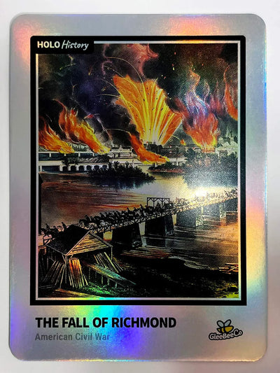 The Fall of Richmond Card (American Civil War) - 2023 GleeBeeCo