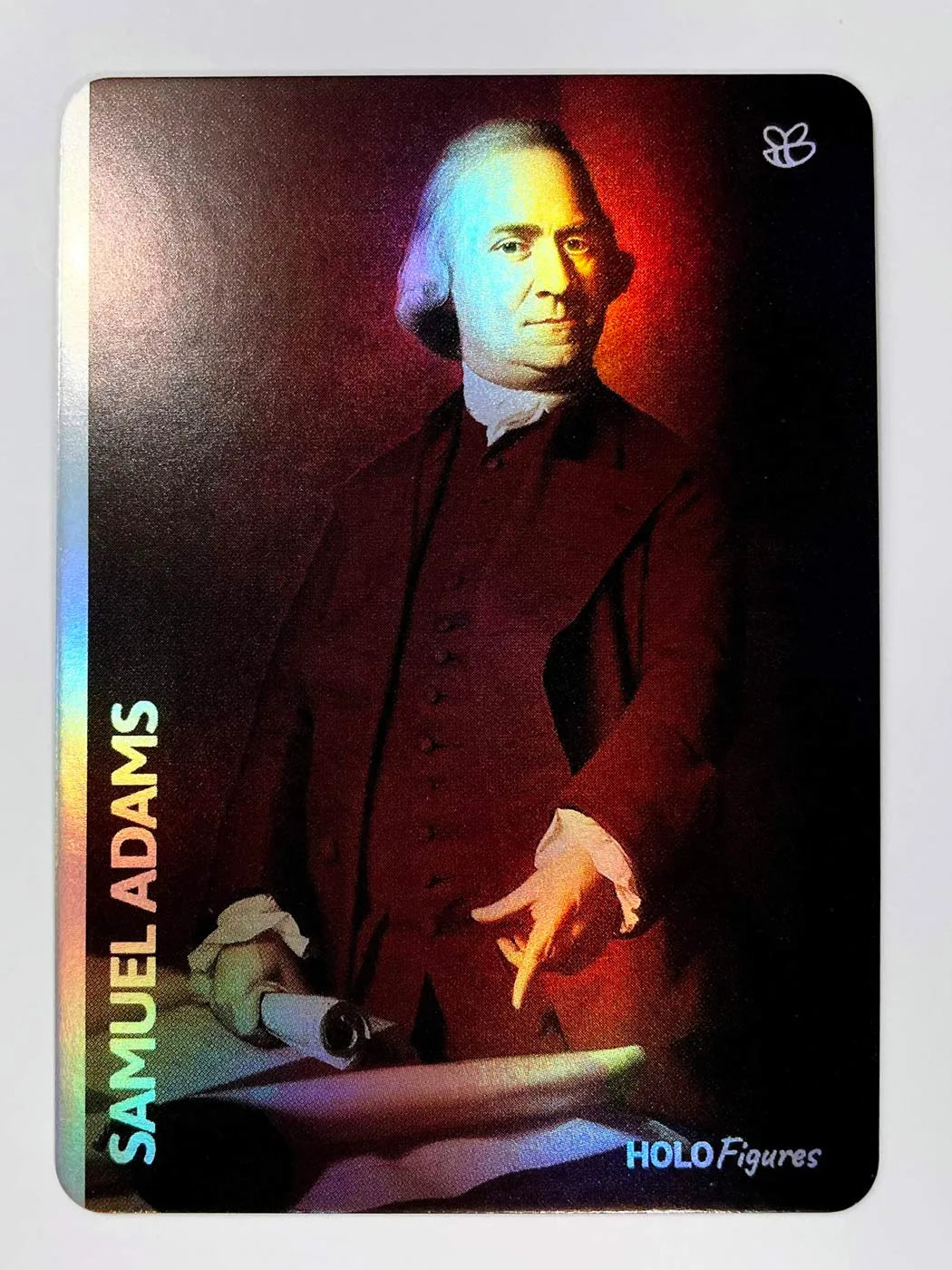 Samuel Adams Founding Father Painted Portrait Card - GleeBeeCo 2023 #SMFN