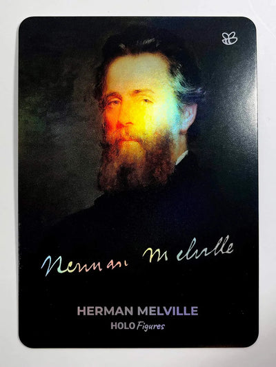 Herman Melville Card (Holo Portrait Signature) 2023 GleeBeeCo #H187